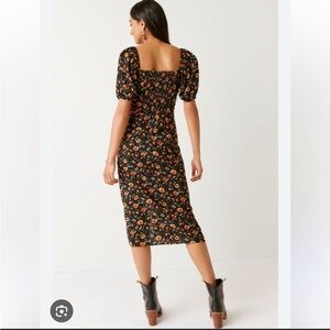 Francesca’s mi ami midi floral dress